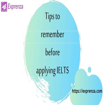 How to Prepare for the IELTS Exam : What You Need to Know | PPTX