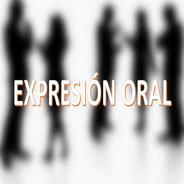 Expresión oral
