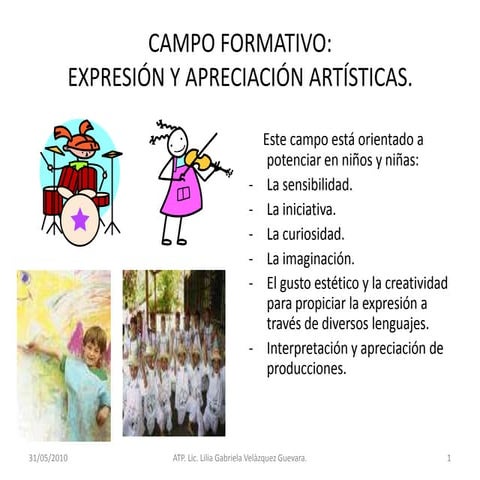 Expresión y apreciación artísticas