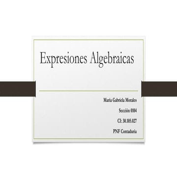 Expresiones algebraicas[1]