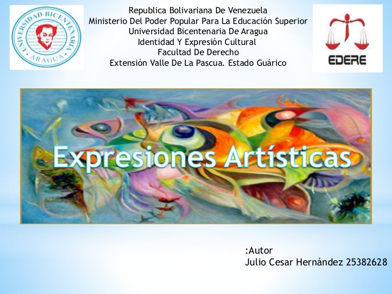 CUADRO DE EXPRESIONES ARTISTICAS CUADRO DE EXPRESIONES ARTISTICAS