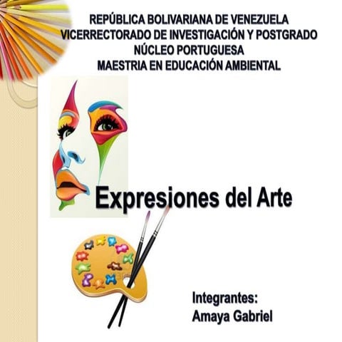 Expresiones del arte