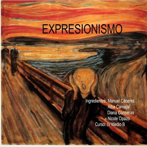 Expresionismo, Lenguaje