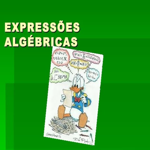 Expressões algébricas