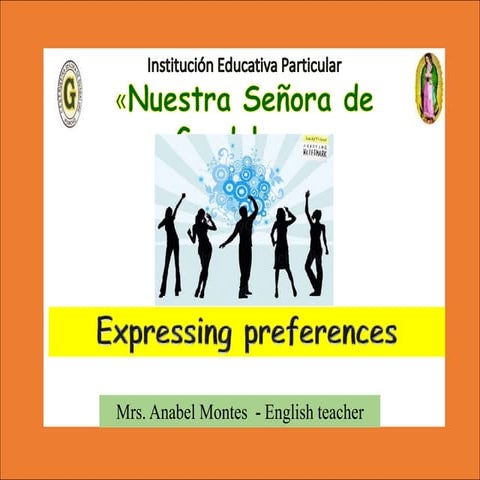 Expressing preferences