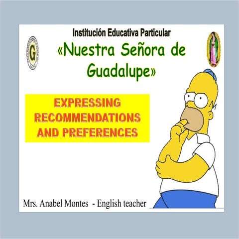 Expressing preferences 3ERO