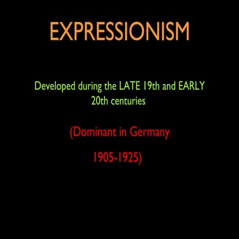 Expressionism