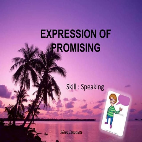 Expression of promising