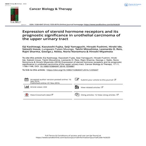 UNLOCKING THE SECRETS OF ANDROGEN RECEPTORS IN PROSTATE CANCER ...