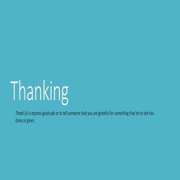 5. Thanking and Apologizing.pptx english conversationnnn | PPTX