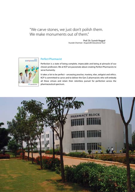 "Expressions 2014"- Magazine of Krupanidhi College of Pharmacy