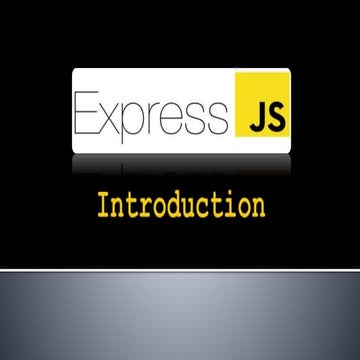 ExpressJS and REST API.pptx