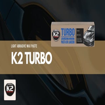 K2 Turbo light abrasive wax paste