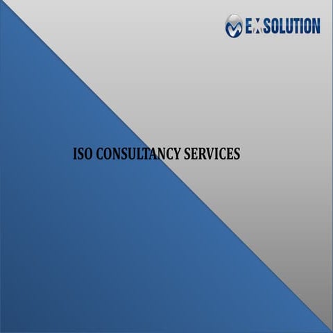 ISO consultancy services
