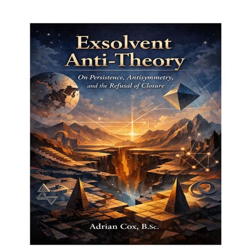 Exsolvent Anti-Theory: Persistence, Antisymmetry, and the Refusal of ...