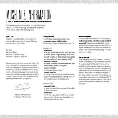 Extend the Walls - Information Architecture