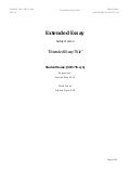 english extended essay