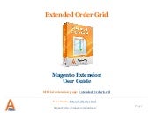 Extended Order Grid: Magento Extens...