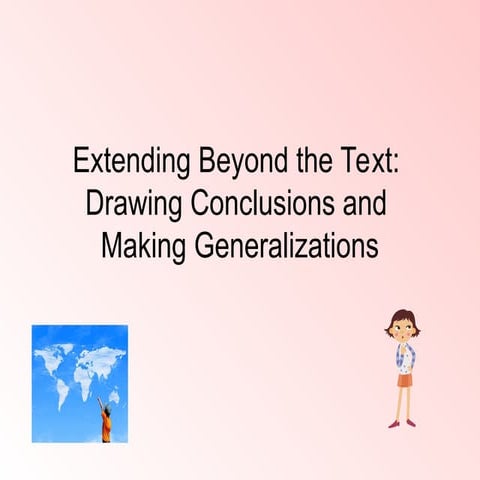 Extending Beyond Text Presentation English 10