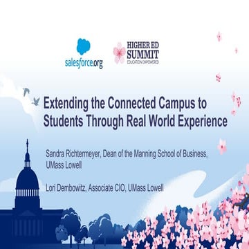 Extending the Connected Campus to Students Through Real World Experience