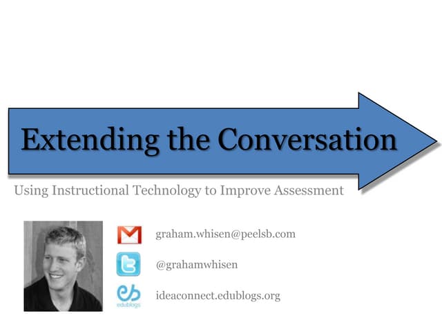 Extending the Conversation:  Using ...