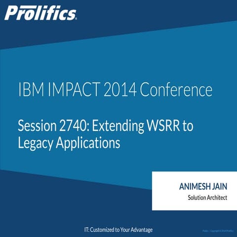 Extending WSSR to Legacy Applications
