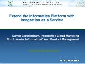 Extend the Informatica Platform wit...