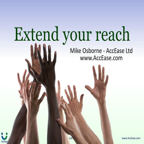 Extend your reach - making your website accessible to everyone