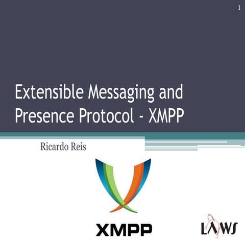 XMPP - Extensible messaging and presence protocol
