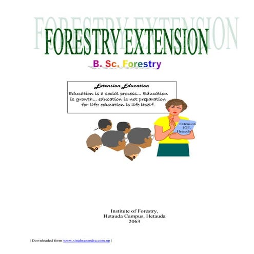 Extension education iof pokhara