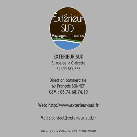 Exterieur sud