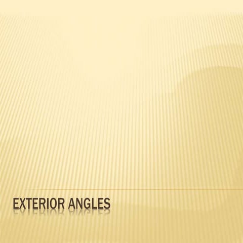 Exterior Angles and Triangle Inequalities.pptx