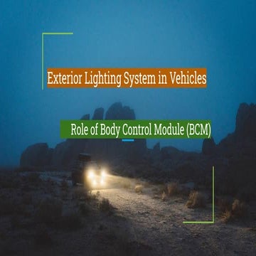 Exterior Lighting System in Vehicles.pdf