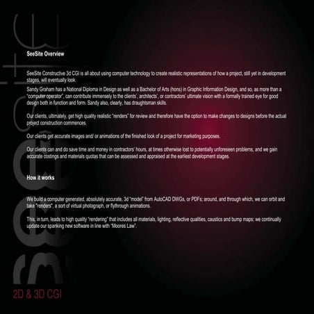 SeeSite Company Profile - Exteriors renders 2011 