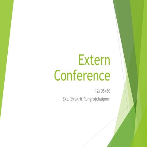 Extern conference-ddh