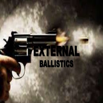 External ballistics