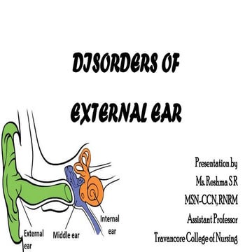Congenital ear deformities | PPTX
