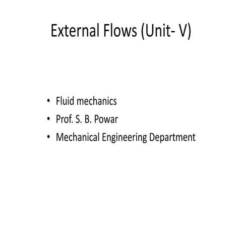 External flows01