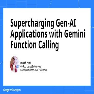 Getting Started with Gemini Function Calling