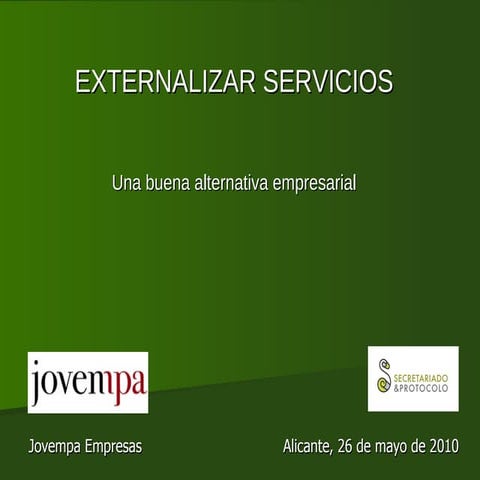 Externalización de servicios | PPS