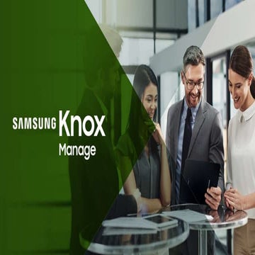 Knox Manage