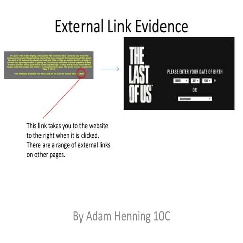 Interactive element evidence | PPTX