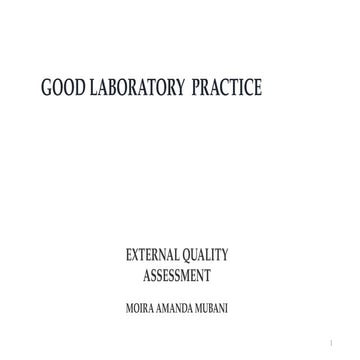 External Quality Assessment.pptx 2024 University of Zimbabwe