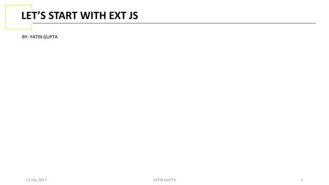 Extension Javascript