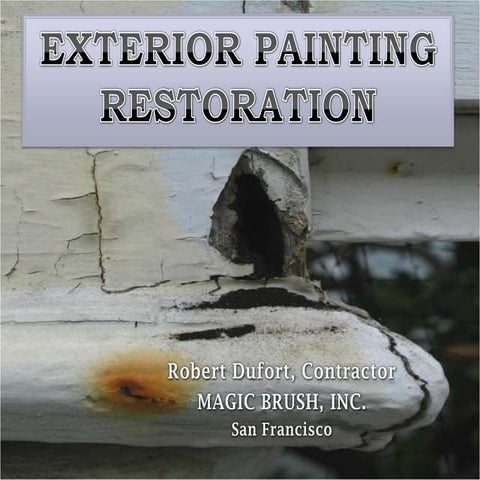 Exterior Facade Restoration and Painting