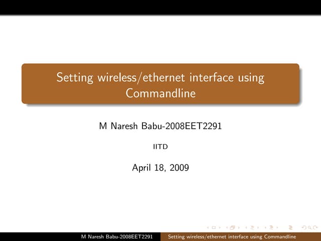 wireless conf
