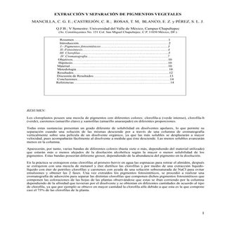 Extraccion y-separacion-de-pigmento...