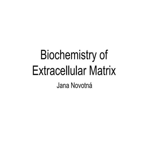 Extracellular matrix