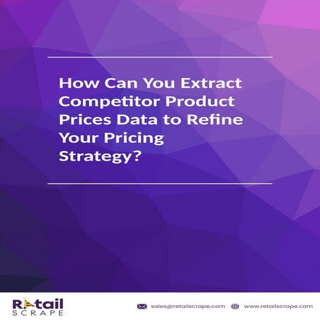 Extract Competitor Product Prices Data For Strategy Guide.pptx