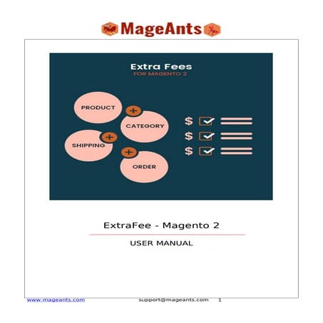 Magento 2 Extra Fee Extension